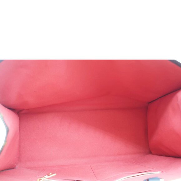 Louis Vuitton Onthego GM Giant Monogram Canvas Tote Bag Brown - Picture 10 of 11